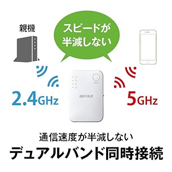 (未使用･未開封品)バッファロー WiFi 無線LAN 中継機 有線LANポート搭載 Wi-Fi5 11ac 433+300Mbps コンセント直挿しモデル 簡易パッケージ 日本メーカー【iPhone13 Amazon.co.jp: バッファロー WiFi 無線LAN 中継機 Wi-Fi5 11ac